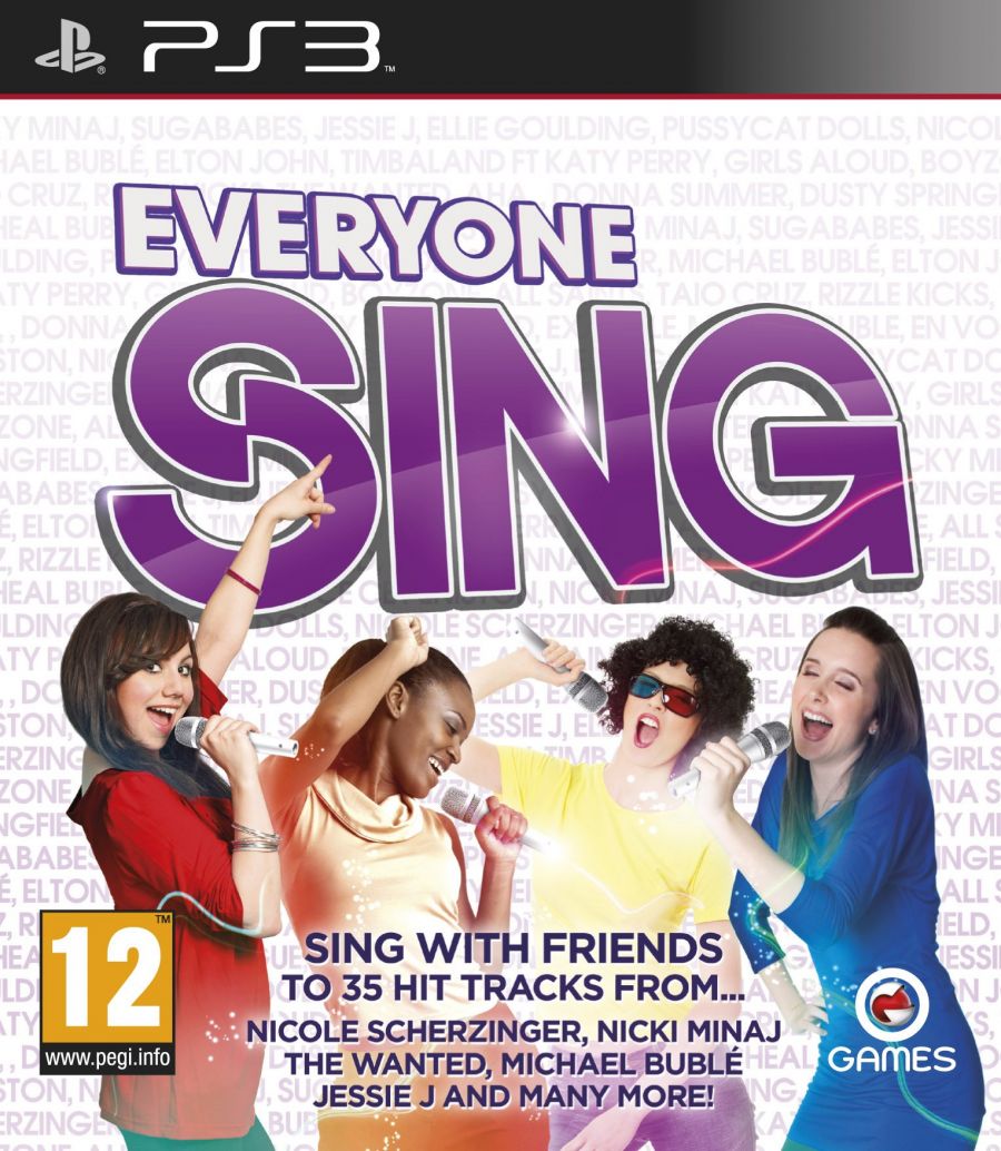 Синг игры. Sing it. Everybody singing.