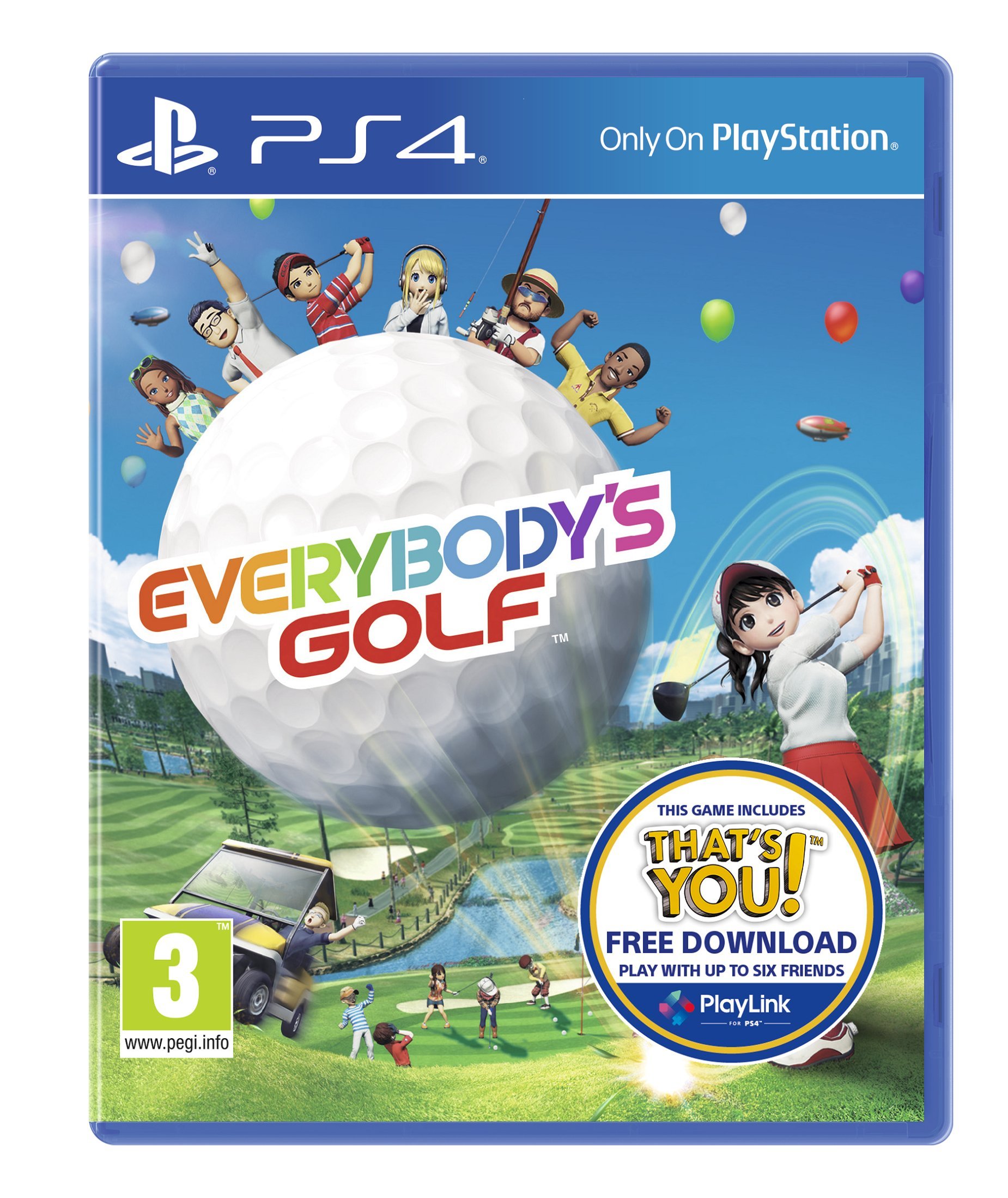 Sony Everybody's Golf (Includes free download of That's You) PS4