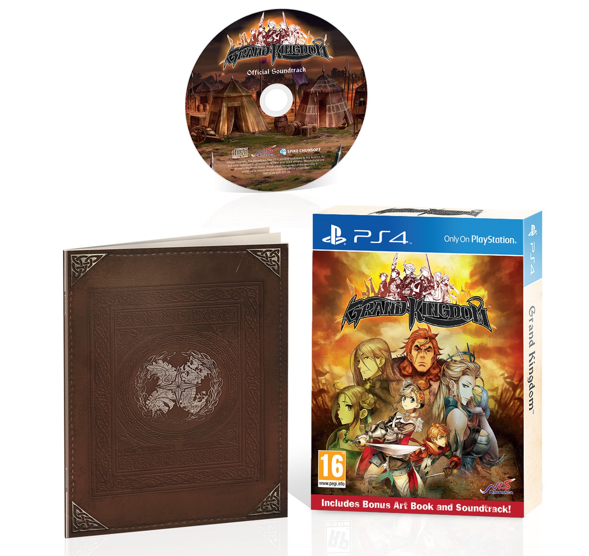 Kingdom ps4. Grand Kingdom - Limited Edition [ps4, английская версия]. Grand Kingdom - Limited Edition ps4.
