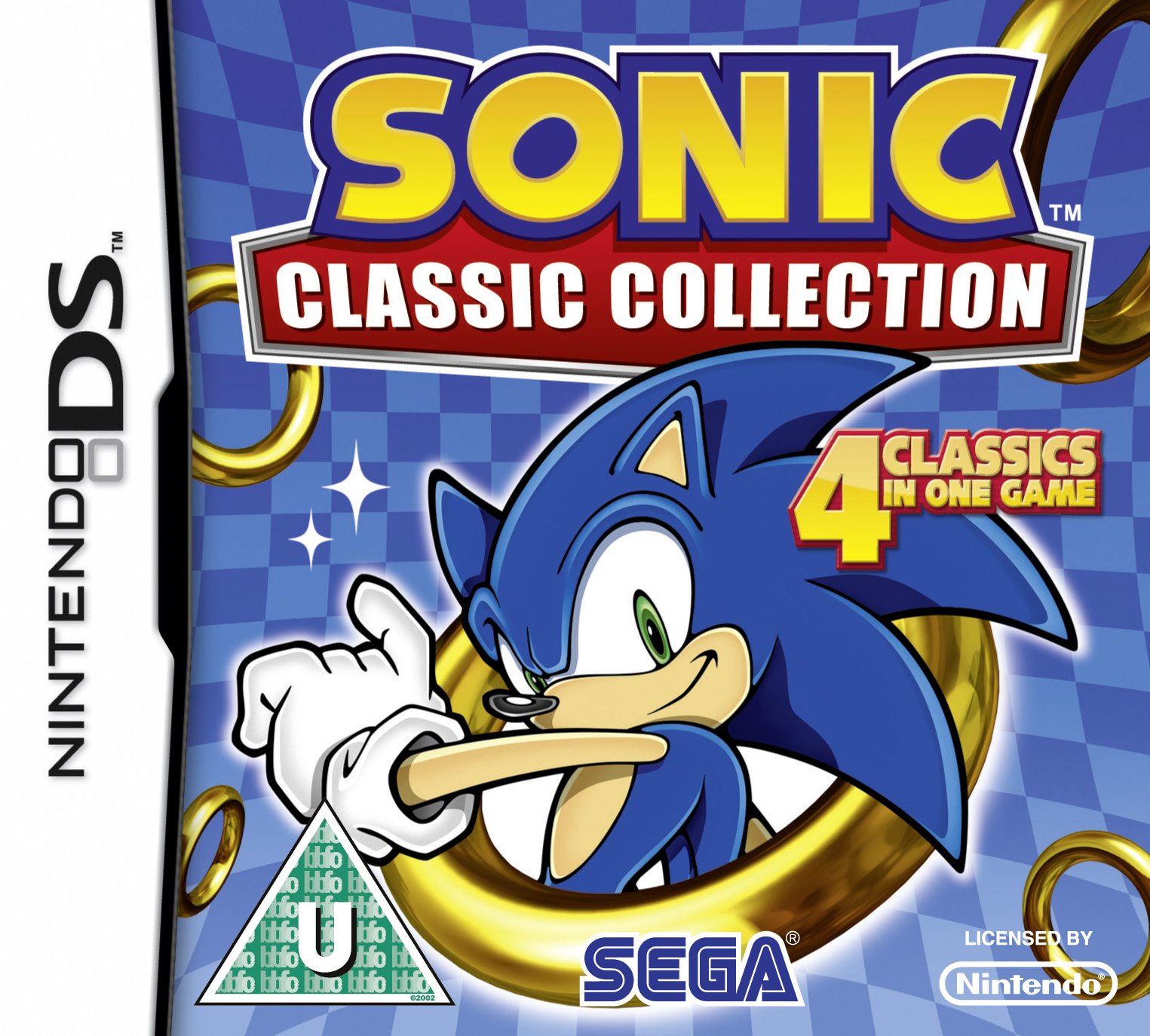 Игры классического соника. Соник Нинтендо. Соник игра Нинтендо. Classic Sonic 1. Sonic Classic collection DS.