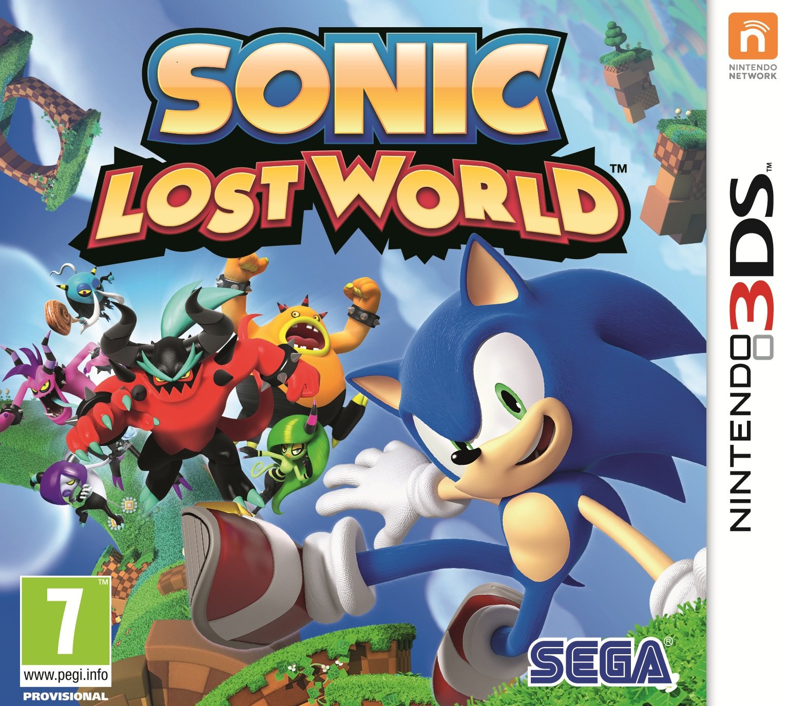 Sonic Lost World (Nintendo 3DS) (Nintendo 3DS) VGDb