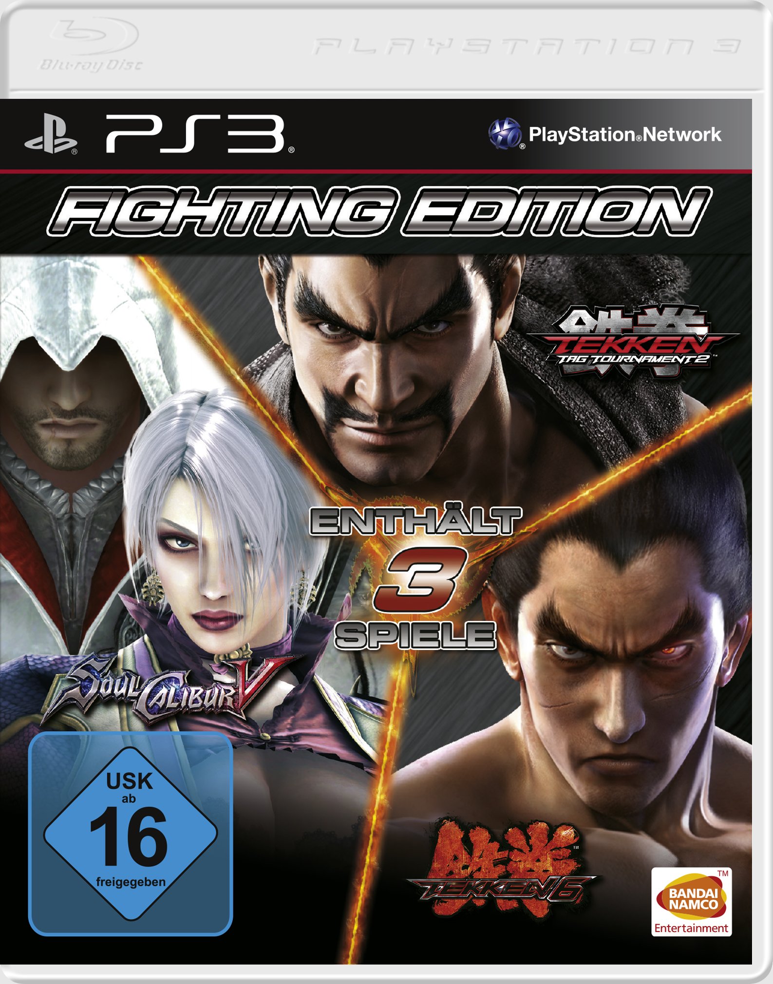 PS3 - Fighting Edition: Soul Calibur V + Tekken 6 + Tekken Tag ...