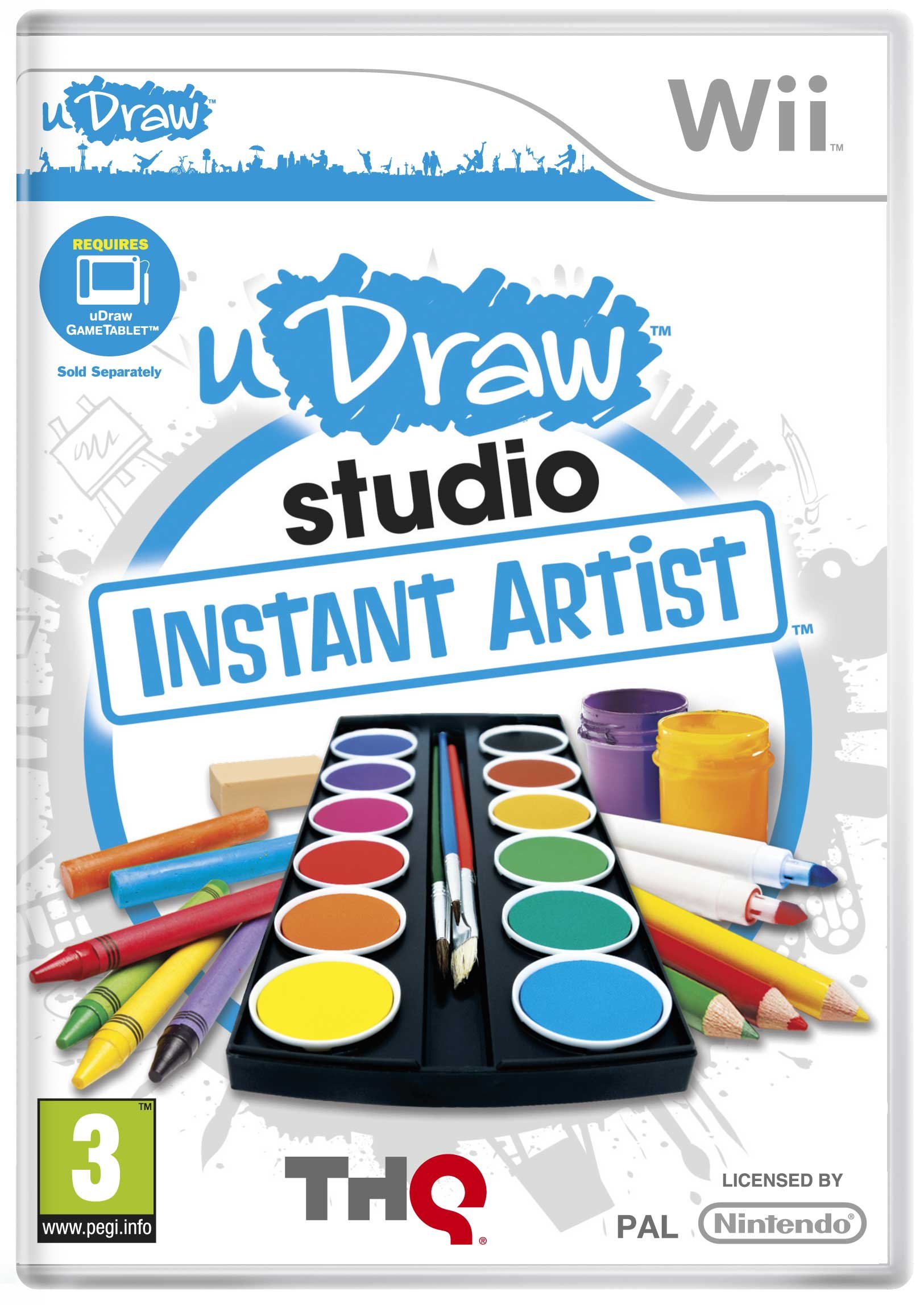 Instant art. UDRAW Studio instant artist Wii. UDRAW Wii.