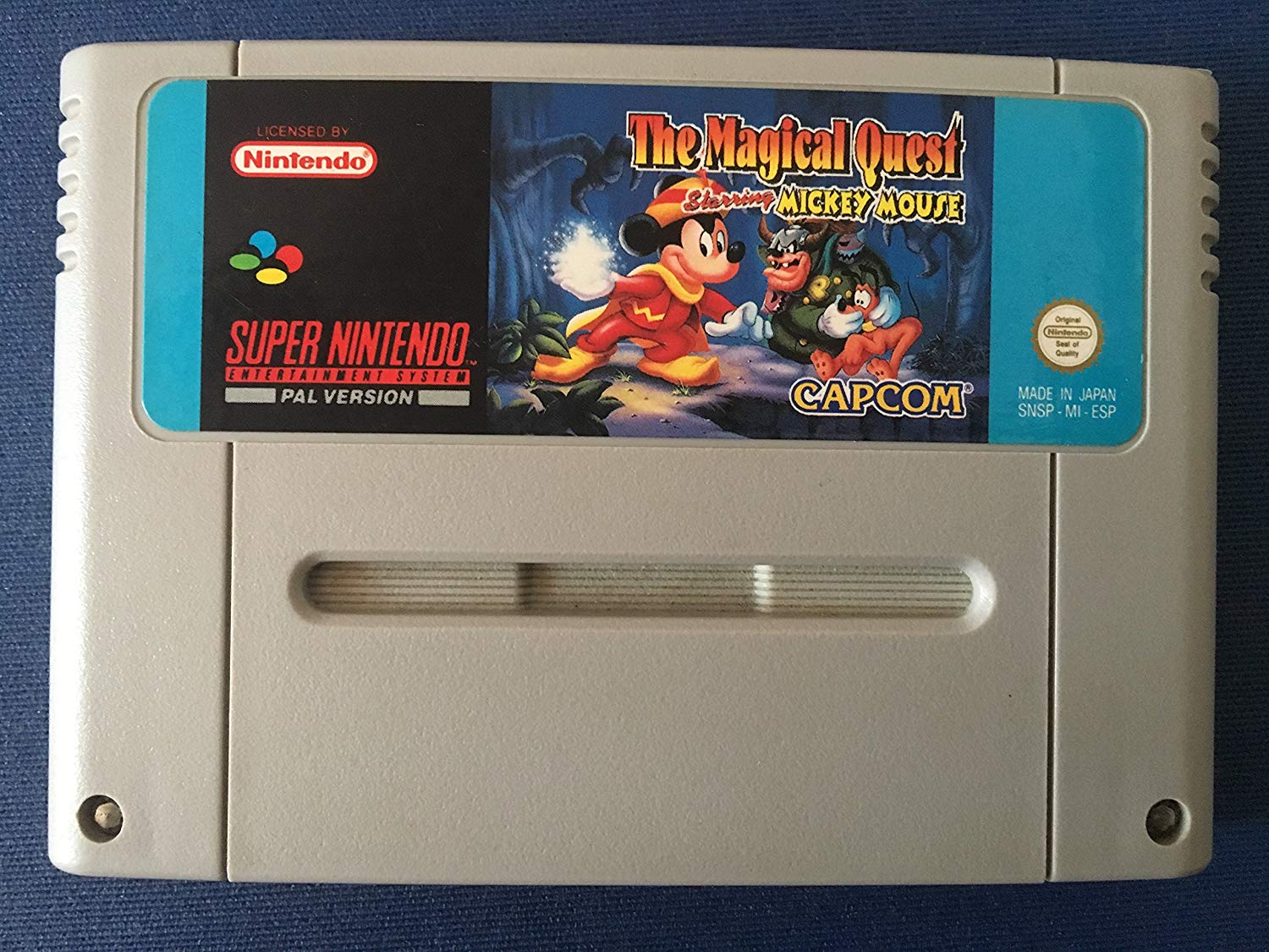 The Magical Quest Starring Mickey Mouse (SNES) [German Version] (SNES ...