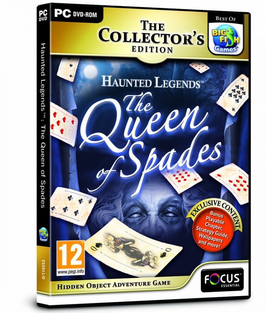 Легенды привидений. Haunted Legends: the Queen of Spades. Призрак пиковой дамы в Ольгово. Focus Essentials games.