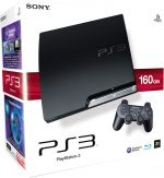 Sony PlayStation 3 [Slim - 160GB - Charcoal Black - CECH-2503A]