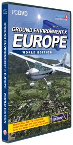 Ground Environment X Europe World Edition for FSX (PC CD)