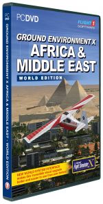 Ground Environment X Africa and Middle East World Edition for FSX (PC CD)