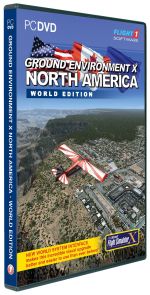 Ground Environment X North America World Edition for FSX (PC CD)