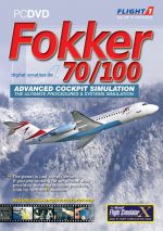 Fokker 70/100 Add-On for FS 2004 / FSX (PC CD)