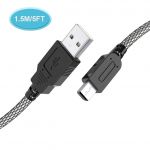 2DS Charger Cable - 6amLifestyle 1.5M USB Charging Cord Compatible with Nintendo 2DS XL / 3DS / 3DS XL / DSi / DSi XL