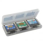 Assecure White 6 Game card holder for Nintendo 3DS, DS, DS lite, DSi & DSi XL storage box 6 in 1