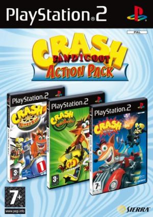 Crash Bandicoot Action Pack for PlayStation 2