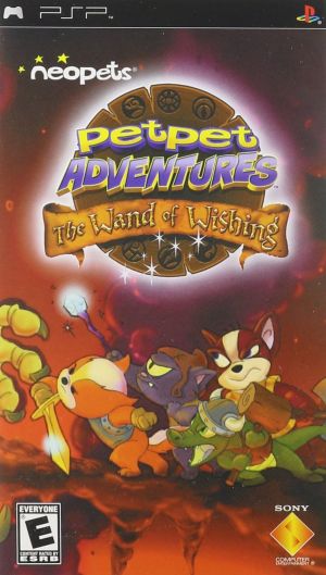 The NeoPets Petpet Adventures for Sony PSP