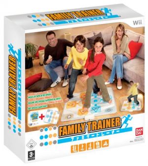 Family Trainer, with Mat for Wii
