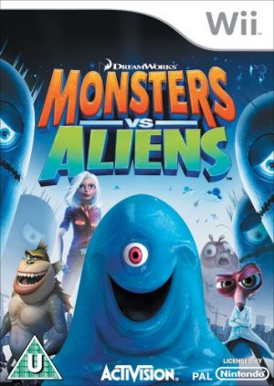 Monsters Vs Aliens for Wii