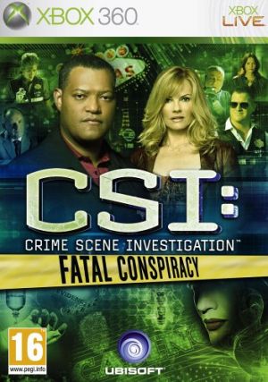 CSI - Fatal Conspiracy for Xbox 360