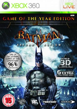 Batman Arkham Asylum (15) GOTY Ed. for Xbox 360