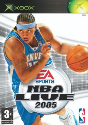 NBA Live 2005 for Xbox