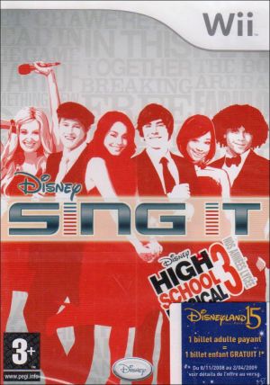 HIGH SCHOOL MUSICAL 3, Sing It [Nintendo Wii] for Wii