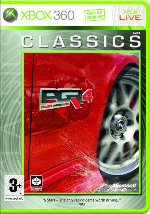 Project Gotham Racing 4 - Classics Edition for Xbox 360