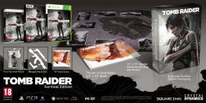 TOMB RAIDER SURVIVOR EDITION XBOX EN EU PEGI for Xbox 360