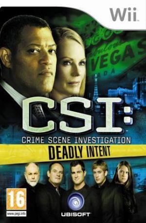 CSI: Crime Scene Investigation - Deadly Intent (Wii) [Nintendo Wii] for Wii