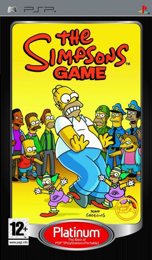 The Simpsons Game - Platinum Edition (PSP) [Sony PSP] for Sony PSP