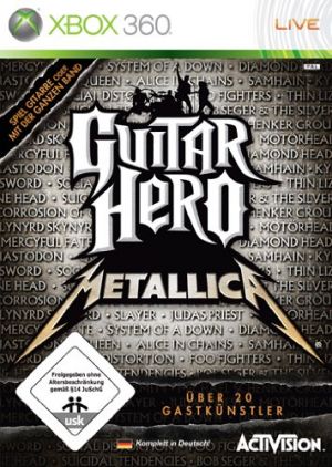 Guitar Hero Metallica Game [German Version] for Xbox 360