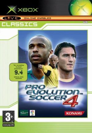 Pro Evolution Soccer 4 (Xbox Classics) [Xbox] for Xbox