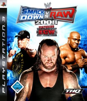 PS3 Game WWE Smackdown! vs. Raw 2008 [PlayStation 3] for PlayStation 3