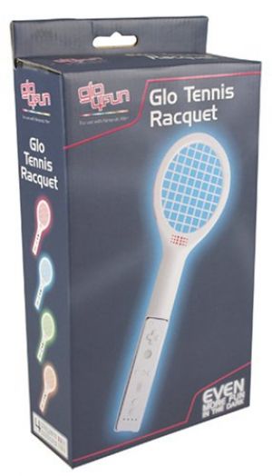 A4T Glo 4 Fun: Wii Tennis Racquet - Red (Wii) [Nintendo Wii] for Wii