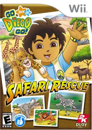 Go Diego Go Safari Rescue [Nintendo Wii] for Wii