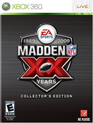 Madden NFL 09: 20th Anniversary Collector's Edit for Xbox 360