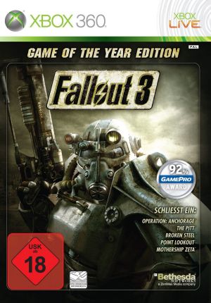 Fallout 3 Game of the Year Edition X-Box 360 [Import germany] for Xbox 360