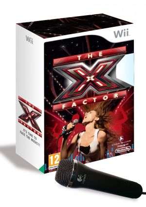 X-Factor With Microphone for Wii