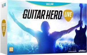 Guitar Hero Live + 6 Button Guitar for Wii U