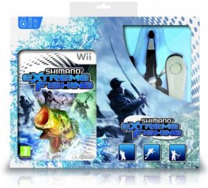 Shimano Extreme Fishing + Rod for Wii