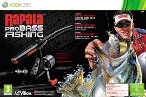Rapala Pro Bass Fishing *With Rod* for Xbox 360