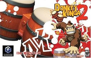 Donkey Konga 2 (With Bongos) for GameCube
