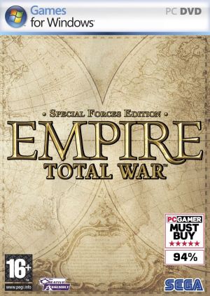 Empire: Total War , Special Forces Ed for Windows PC