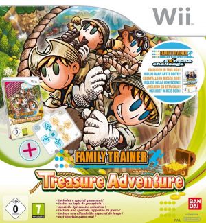 Family Trainer: Treasure Adventure + Mat for Wii
