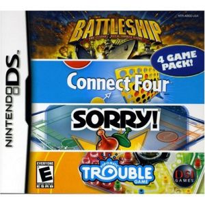 Battleship / Connect Four / Sorry! / Trouble for Nintendo DS