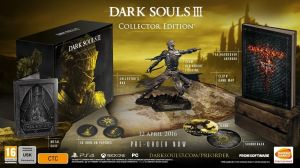 Dark Souls III: Collector's Ed (Statue+Patches+Artbook+Map+CD) for Xbox One