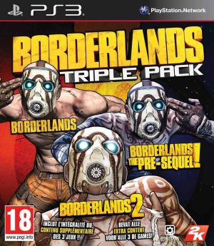 Borderlands Triple Pack (18) 2Disc for PlayStation 3