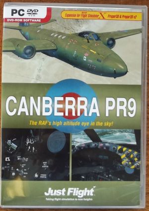 Canberra PR9 :  Flight Expansion for Microsoft Flight Simulator X (S) for Windows PC