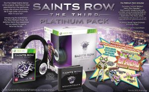 Saints Row The Third Platinum Pack for Xbox 360