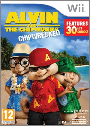 Alvin & The Chipmunks - Chip Wrecked (12 for Wii