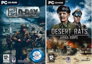 WWII Double Pack - D-Day & Desert Rats for Windows PC