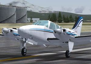 Beech Baron 58 For FS 2004 for Windows PC